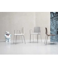 Alice Chair Braccioli Sedie in plastica di design Scab 1