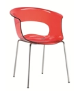 Miss B Antishock (prezzo per sedia in imballo da 2 pz.) Sedie in plastica di design Scab 1