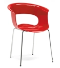Miss B Antishock (prezzo per sedia in imballo da 2 pz.) Sedie in plastica di design Scab 5