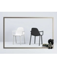 Più Braccioli Sedie in plastica di design Scab 4
