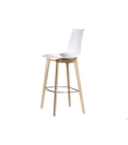 Natural Zebra antishock sgabello Sgabello in plastica Scab 2
