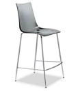 Zebra antishock H65 Sgabello in plastica Scab 3