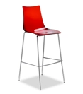Zebra antishock H80 Sgabello in plastica Scab 1