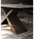 Gold 180x110 (230-280) - Piano a Botte Tavoli in ceramica Sedit 2 Gold 180x110 (230-280) - Piano a Botte Tavoli in ceramica Sedit 2