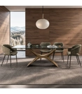 Sail 260x120 Fisso con Piano a Botte Tavoli moderni Sedit 1