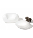 Chubby Low Pouf - Poltrona a sacco Slide 2