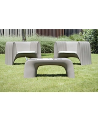 Groove coffee table