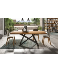 Crossing 160x90 Fisso - Piano in Oak