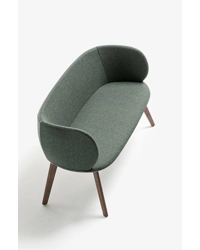 Beth Divano 2 Posti Legno