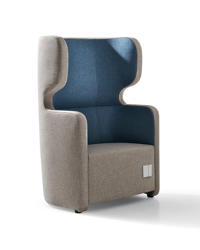 PEOPLE Armchair with High Backrest