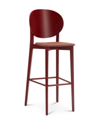 Coco Sgabello Legno - Imbottito