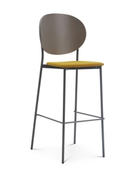 Coco Sgabello Metallo - Imbottito