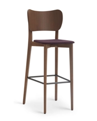 Rami Sgabello Legno - Imbottito