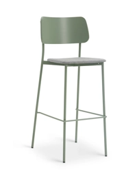 Tula Sgabello Metallo - Imbottito