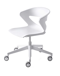 Kicca - Girevole con gas con basamento a 5 razze