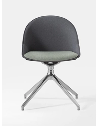 Kross Plus - Girevole 4 Piedi Alluminio Lucido