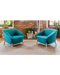 Nuvola Poltrona Gambe Legno