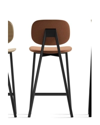 Tata Sgabello (seduta e schienale rivestito)