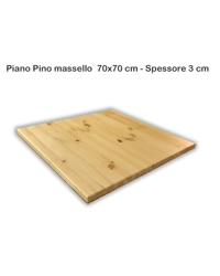 Piani Pino Massello 70x70 sp. 3 - Outlet