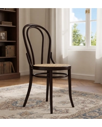 8 sedie Vienna CR  - Colore Noce Scuro - PRONTA CONSEGNA
