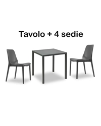 Set Tavolo + 4 sedie Esterno - cod. 237