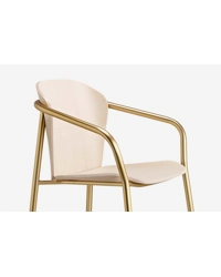 Finn Poltrona Metal Wood