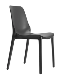 Poltrona Ginevra Lounge - Confezione Da 2 Sedie In Tecnopolimero - Design Scab - Altezza 86 Cm