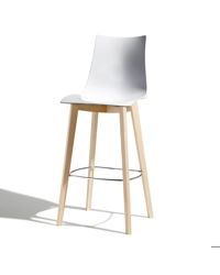 Natural Zebra antishock stool