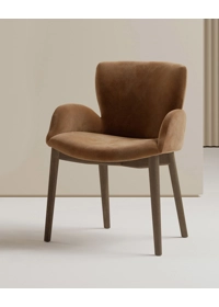 Ariel con Braccioli - Gamba Legno Sedie imbottite Bontempi