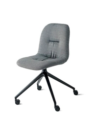 Chantal gamba girevole con ruote Sedie home office Bontempi