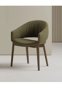Nova Poltrona - Gamba Legno Poltroncine imbottite Bontempi