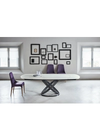 Fusion 150x106 (190-230) - Piano a Botte Tavoli moderni Bontempi