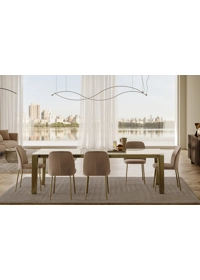 Etro 140x90 (220) - Piano Rettangolare Tavoli moderni Bontempi