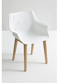 More BL Sedie in plastica di design Gaber