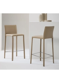 Agata Sgabello Sgabelli in pelle ed ecopelle Julia