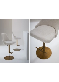 Evelin Alzo Gas Sgabelli in pelle ed ecopelle Julia