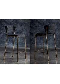 Giglio Sgabello Sgabelli in metallo Julia