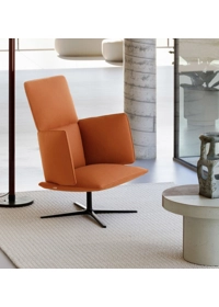 Folda Schienale Alto Poltroncine imbottite Milani