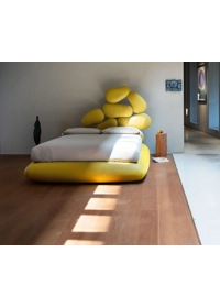 Stones H25 Ring - Vano rete 180x200 Letti imbottiti Noctis