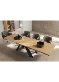 Metal 180x100 (280) Tavoli moderni Altacorte