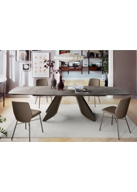 ORION CB4865 S 165 - Ovale allungabile Tavoli in ceramica Connubia
