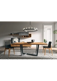 RIO 180x90 con 2 allunghe esterne da 60  FGF mobili