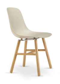 Pure Loop Mono Retro Sedie in legno moderne Infiniti