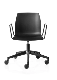 Kalea Braccioli - Girevole e Alzo Gas basamento 5 razze Smart working chairs Kastel