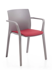 Klia Braccioli - Seduta Imbottita Sedie in plastica di design Kastel