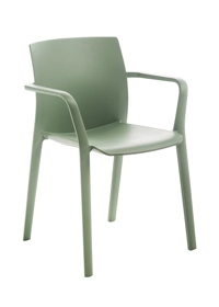 Klia Braccioli (prezzo per sedia in imballo da 2 pz.) Sedie in plastica di design Kastel