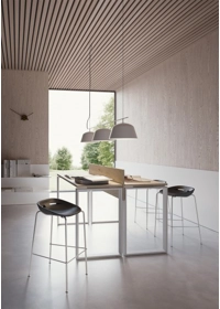 Klou Fixed Metal stools Kastel