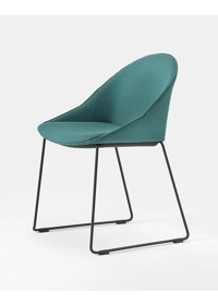 Kross Plus - Gamba a Slitta Sedie in metallo Kastel