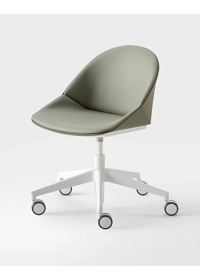 Kross - Girevole con gas con basamento a 5 razze Smart working chairs Kastel