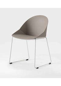 Kross - Gamba a Slitta Sedie in plastica di design Kastel